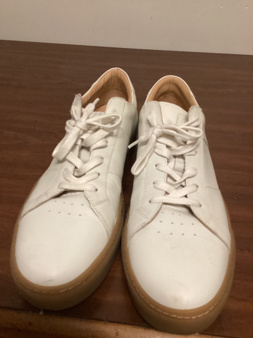 GREATS Brooklyn leather sneakers SZ 12 Made in Italy  classy daily wear soft